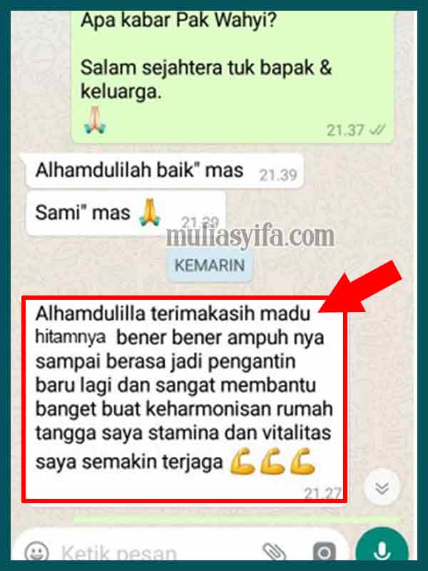 Testimoni Nyata Madu Hitam Pahit Ar Rohmah 