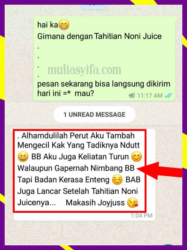 Jual Tahitian Noni Juice Untuk Kesuburan di Arosuka 