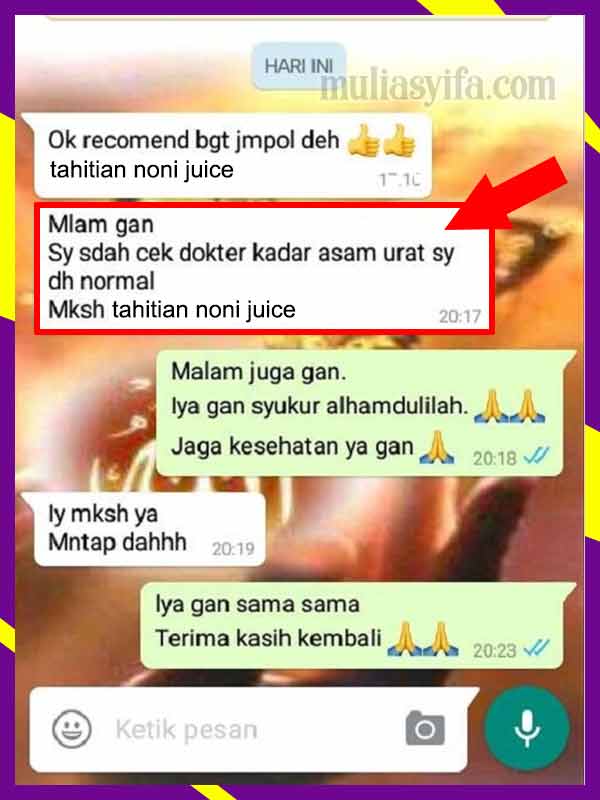 Jual Tahitian Noni Juice Untuk Kesehatan di Sukadana 