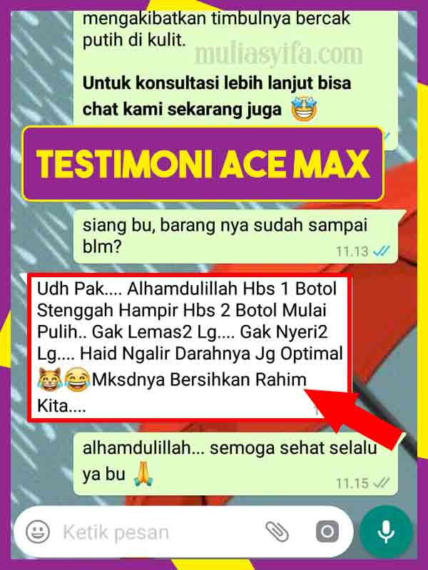 Jual Ace Maxs Obat Penghancur Kista di Pariaman 