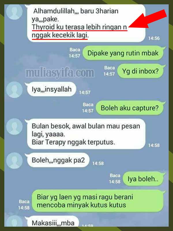 Jual Minyak Kutus Kutus di Gido 