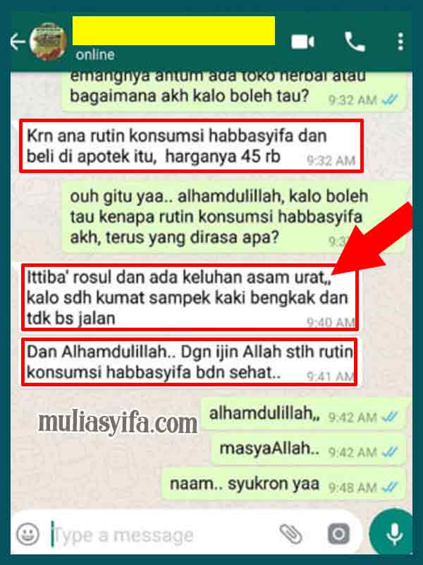 Inilah Testimoni Nyata Produk Habbasyifa Dan Dosisnya 