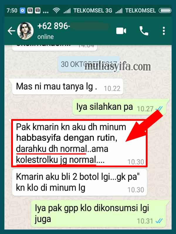 Jual Habbasyifa Kapsul Minyak Habbatussauda di Kandangan 